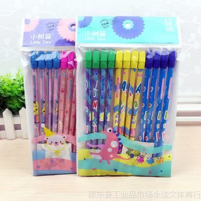 创意文具，成长良伴 厂家直销小树苗HB铅笔引领学习新风尚