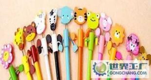 日韩风文具新宠 木制彩绘卡通动物乐园造型铅笔批发代发指南
